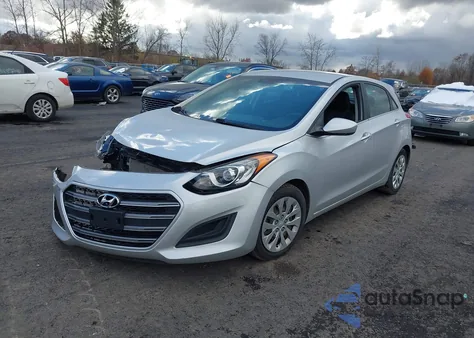 2016 Hyundai Elantra Gt из США, поврежденный, VIN KMHD35LH5GU321067
